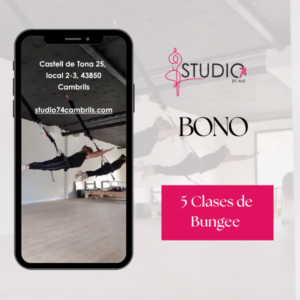 BONO 5 CLASES BUNGEE